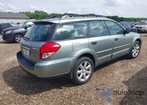 2009 Subaru Outback 2.5I z USA, uszkodzony, nr VIN 4S4BP61C197335932
